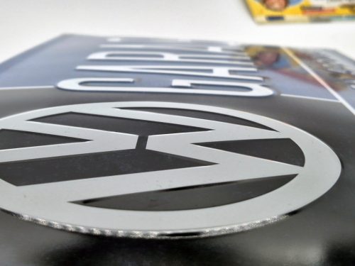 Placă metalică de service garaj Volkswagen (50x25cm)