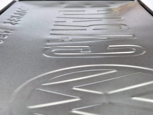 Placă metalică de service garaj Volkswagen (50x25cm)