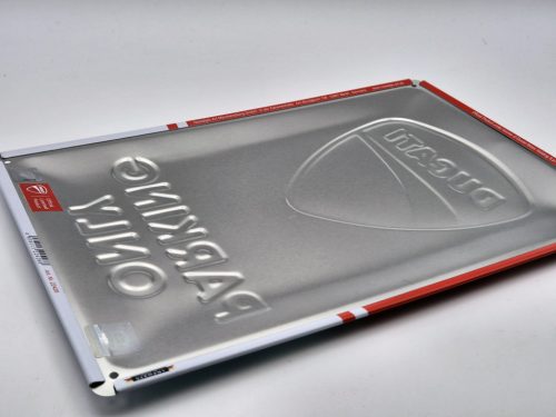 Parcare doar pentru Ducati placă metalică (20x30 cm)