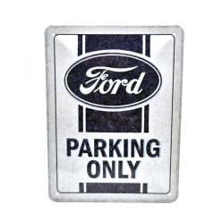 Doar parcare Ford - placă metalică (15x20cm)