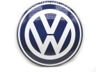 Placă rotundă din metal Volkswagen - placă metalică (35cm)