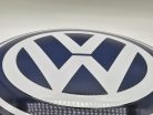 Placă rotundă din metal Volkswagen - placă metalică (35cm)
