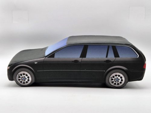 BMW E46 touring mașină de pluș - negru