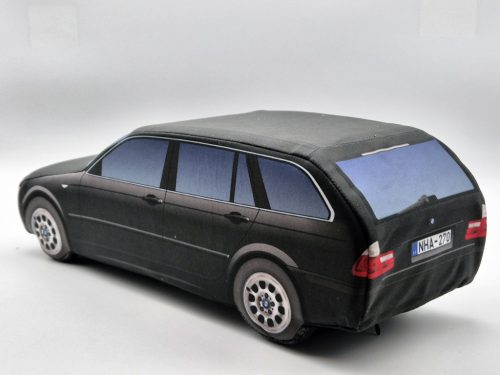 BMW E46 touring mașină de pluș - negru