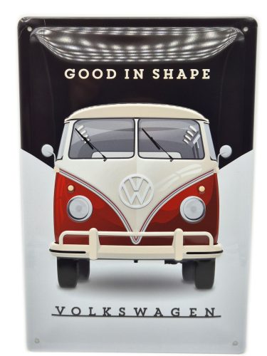 Volkswagen - Good in shape - tablou metalic / plăcuță decorativă (20x30 cm)