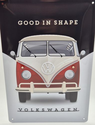Volkswagen - Good in shape - tablou metalic / plăcuță decorativă (20x30 cm)
