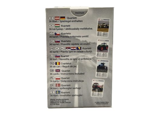 Traktoren - tractoare / utilaje - set de cărți de joc auto