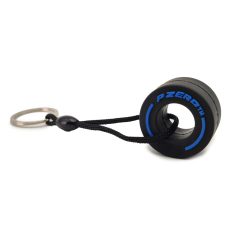 F1 Formula 1 cauciuc – breloc – albastru 