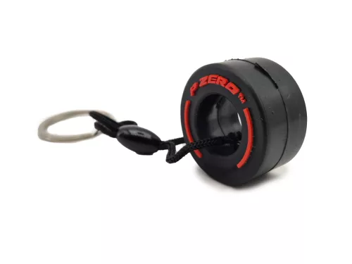 F1 Formula 1 cauciuc – breloc – roșu 