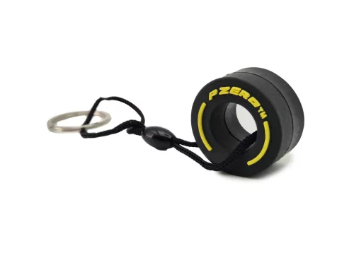 F1 Formula 1 cauciuc – breloc – galben