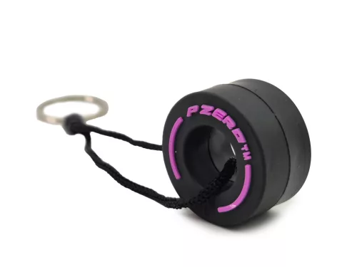 F1 Formula 1 cauciuc – breloc – roz 