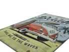 Volkswagen VW T1 Transporter Life is better – plăcuță metalică / tablou metalic (20x30cm)