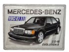 Mercedes-Benz 190E Evolution II / EVO II - 2.5L 16V – plăcuță metalică (40x30cm)