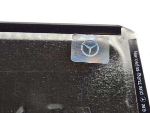 Mercedes-Benz – evoluția logo-ului – plăcuță metalică (50x25cm)