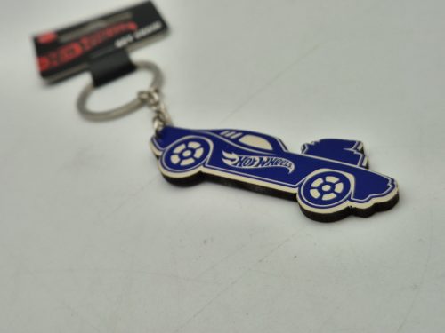 Hot Wheels – breloc cu mașină muscle albastră