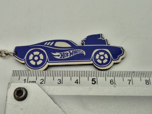 Hot Wheels – breloc cu mașină muscle albastră
