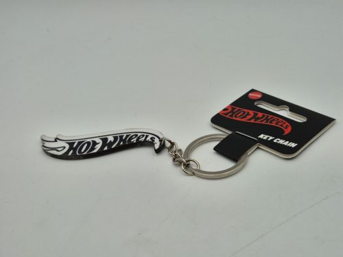 Hot Wheels – breloc cu logo alb