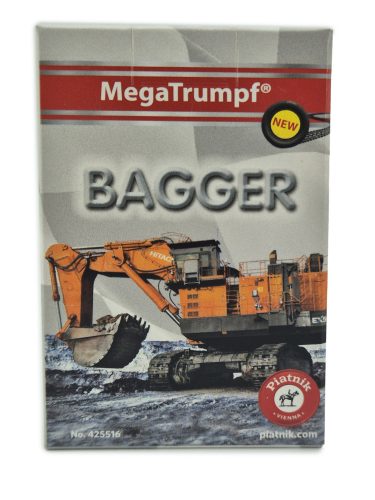 Bagger / utilaje de construcții - joc de cărți quartet 