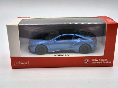 BMW i8 albastru - Rastar - mașină de model 1:43