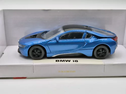 BMW i8 albastru - Rastar - mașină de model 1:43