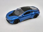 BMW i8 albastru - Rastar - mașină de model 1:43