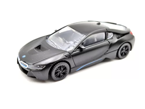 BMW i8 negru Rastar - mașinuță de model 1:43