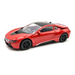 BMW i8 roșu Rastar - mașină de model 1:43