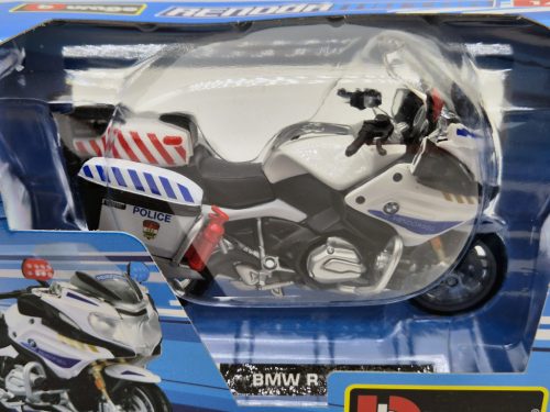 Motocicletă de poliție maghiară BMW R1200RT - Bburago - model auto 1:18 1/18 model motocicletă