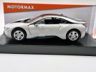 BMW i8 coupe 2018 - alb - model auto Motormax 1:24