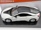 BMW i8 coupe 2018 - alb - model auto Motormax 1:24