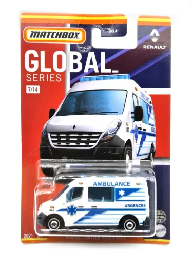 Ambulanță Renault Master - Matchbox - 1:64 1/64 mașinuță