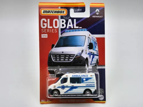 Ambulanță Renault Master - Matchbox - 1:64 1/64 mașinuță