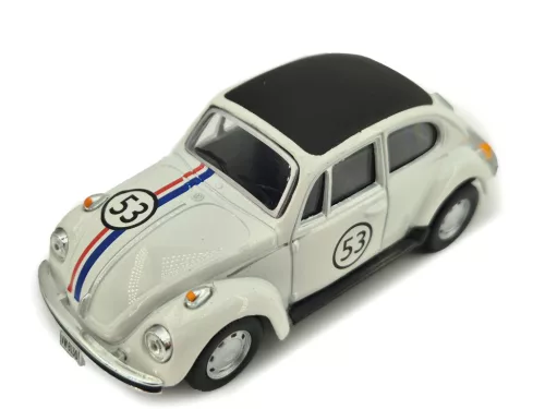 Volkswagen VW Beetle Broscuță #53 Herbie - Cararama - 1:43