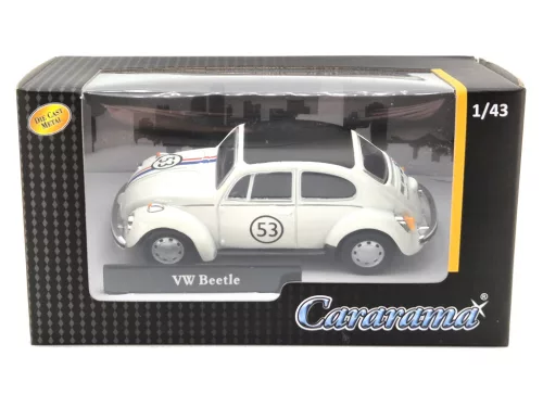Volkswagen VW Beetle Broscuță #53 Herbie - Cararama - 1:43