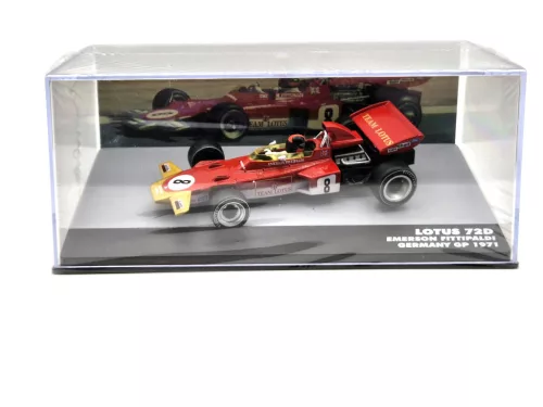 Emerson Fittipaldi Lotus 72D #8 Germania GP 1971 - Altaya - 1:43