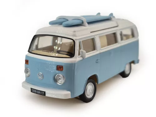 Volkswagen VW T2 transporter (1962) - Norev - 1:43 - albastru