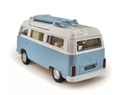 Volkswagen VW T2 transporter (1962) - Norev - 1:43 - albastru