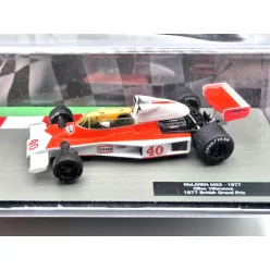   Gilles Villeneuve McLaren M23 #40 GP britanic formula 1977 - Altaya - 1:43