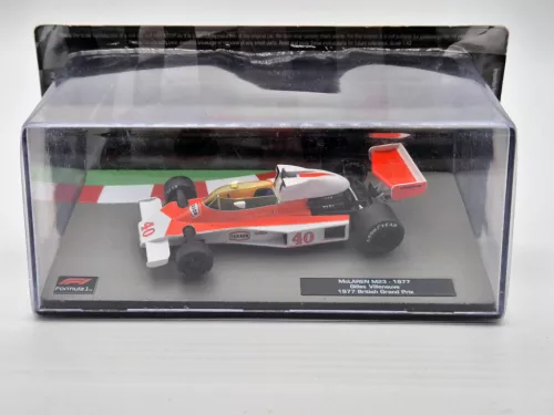 Gilles Villeneuve McLaren M23 #40 GP britanic formula 1977 - Altaya - 1:43