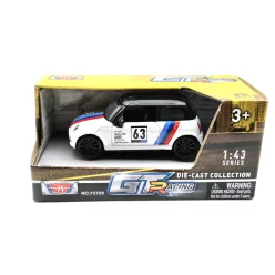 Mini Cooper mașină de curse (2005) - Motormax - 1:43