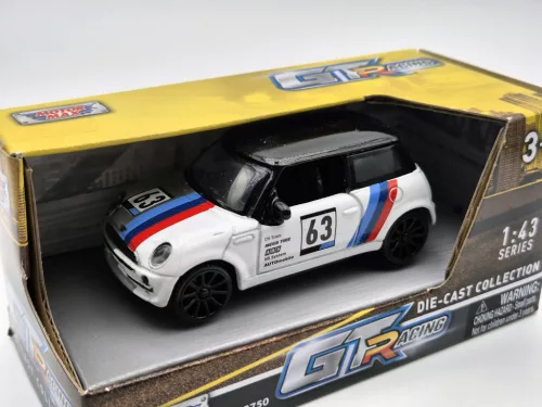 Mini Cooper mașină de curse (2005) - Motormax - 1:43