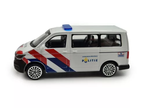 Volkswagen VW T6 T6.1 Transporter autobuz de poliție (2020) - Bburago - 1:43