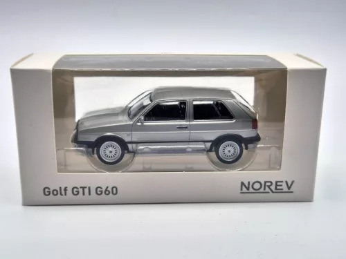 Volkswagen VW Golf GTI G60 (1990) - argintiu - Norev 1:43