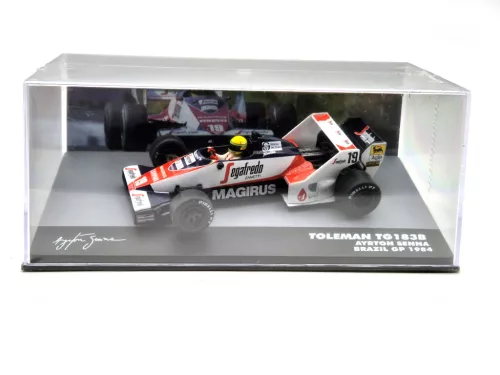 Ayrton Senna Toleman TG183B #19 Brazilia GP (1984) - Altaya - 1:43