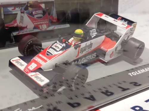 Ayrton Senna Toleman TG183B #19 Brazilia GP (1984) - Altaya - 1:43