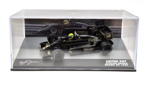 Ayrton Senna Lotus 98T #12 GP Brazilia (1986) - Altaya - 1:43