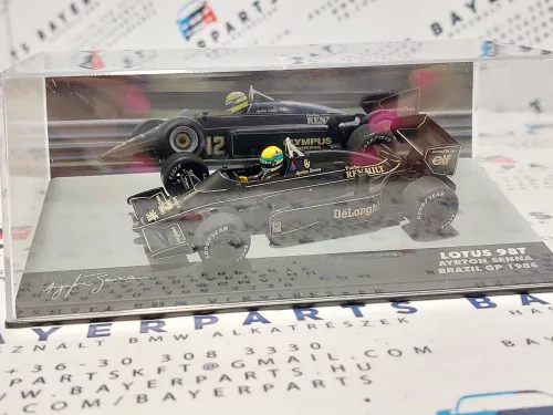 Ayrton Senna Lotus 98T #12 GP Brazilia (1986) - Altaya - 1:43