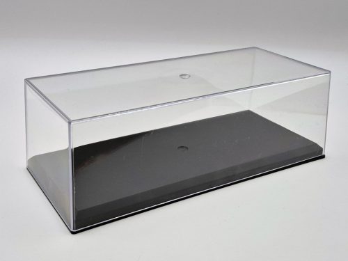 Vitrină - pentru afișarea unei mașini model la scară 1:24 (25.5 x 11.5 x 8.8 cm)