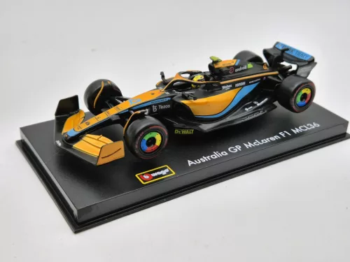 McLaren F1 MCL36 #4 (2022) GP-ul Australiei - Lando Norris - CU PILOT - Bburago - 1:43