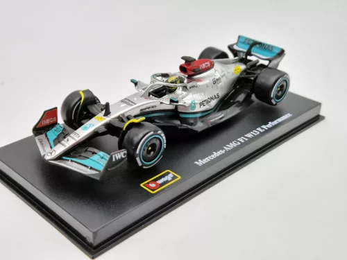 Mercedes - AMG Petronas F1 W13E #44 (2022) - Lewis Hamilton - CU PILOT - Bburago - 1:43